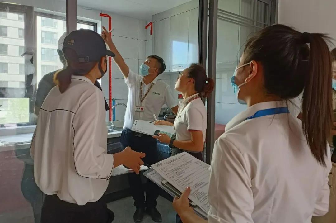 昌禾裝飾【中海悅府】工地聯(lián)檢丨鏡頭紀(jì)實(shí)，讓每個工地都禁得住考驗(yàn)！