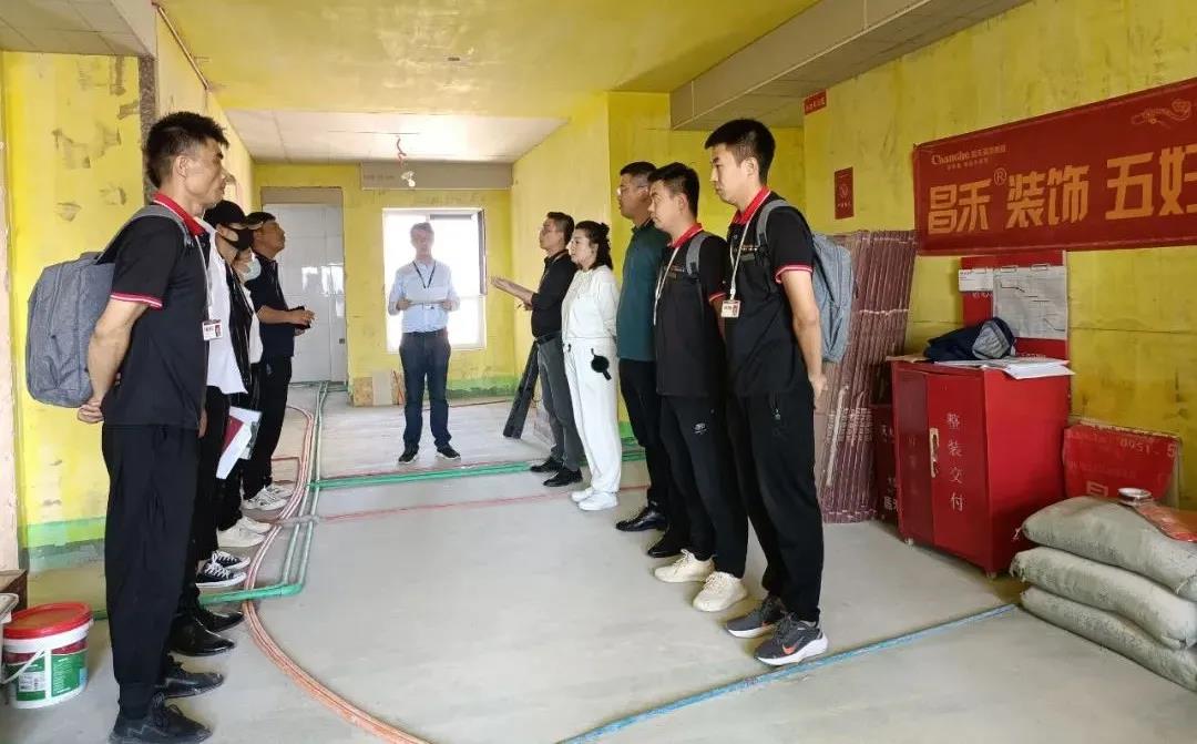 昌禾裝飾【鳳凰華府】工地聯(lián)檢丨鏡頭紀(jì)實(shí)，讓每個工地都禁得住考驗(yàn)！