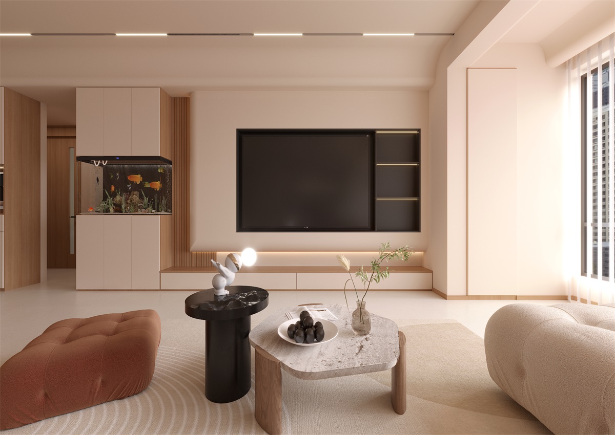 中海九樾143㎡ | 原木奶油風(fēng)的家，越看越愛！