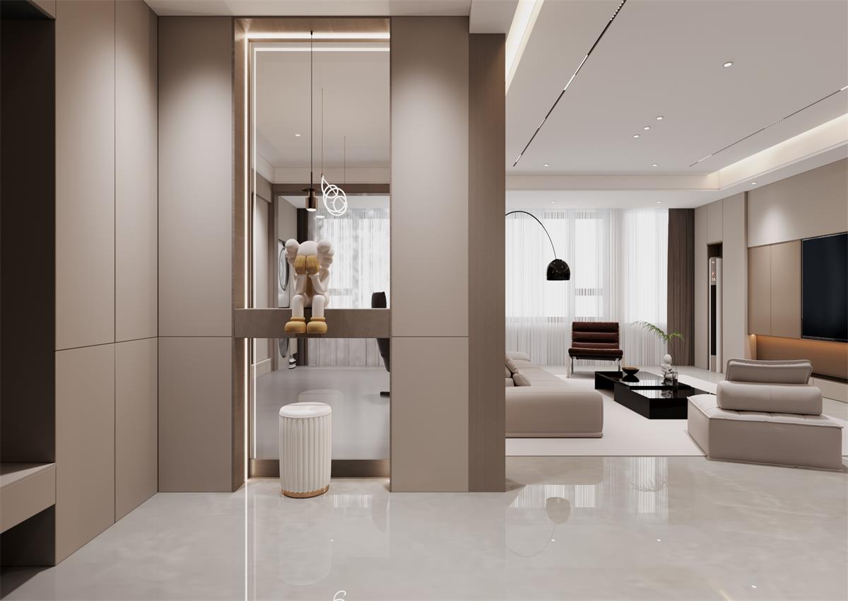 玉庭華府146㎡ | 自帶高級感的意式極簡家，一進門就想哇塞！