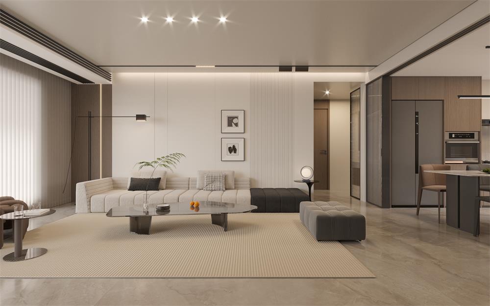 星耀閱海138㎡ | 開放式餐廚新玩法！可開合式LDK一體化，讓家瞬間大兩倍