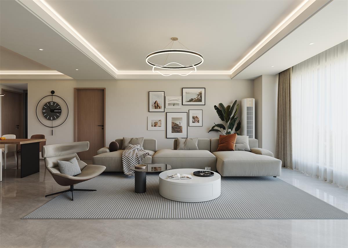 中海華樾 | 萬(wàn)萬(wàn)沒(méi)想到！這個(gè)130㎡簡(jiǎn)約風(fēng)的家，讓幸福感飆升！