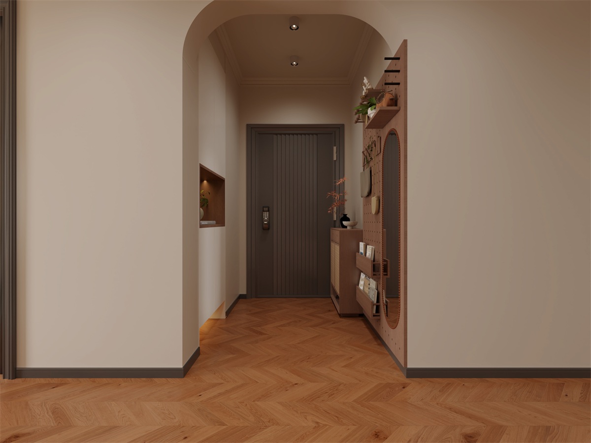 閱海萬家110㎡ | 奇葩戶型爆改中古風(fēng)治愈美家！推門第一眼就驚艷！