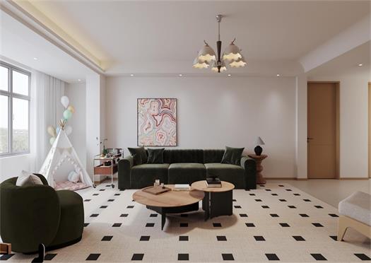 湖畔嘉苑 | 139㎡輕復(fù)古之家，不盲目跟風(fēng)，做生活的主角