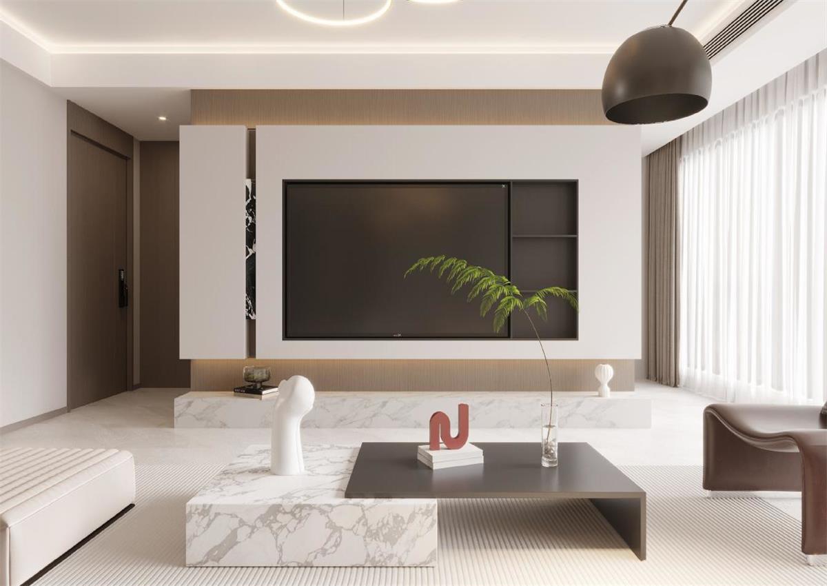 萬(wàn)科錦曜143㎡ | 中性色調(diào)的自然風(fēng)之家，慢生活的氛圍徹底治愈我了！