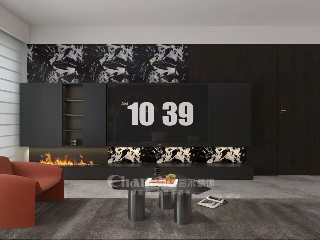 萬(wàn)科錦曜129㎡ | 當(dāng)初全家都反對(duì)的黑色系極簡(jiǎn)風(fēng)，幸好我堅(jiān)持到底！