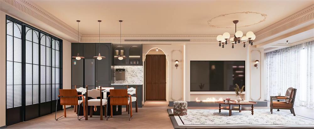 中梁印168㎡ | 絕美法式復(fù)古風(fēng)！二人一貓裝滿日常的松弛與浪漫~