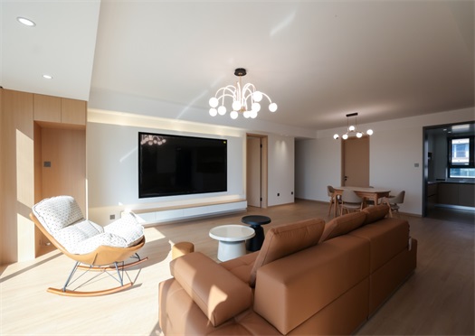 實景首發(fā) | 星耀閱海143㎡完工！原木風(fēng)的含金量誰懂！溫柔又治愈~