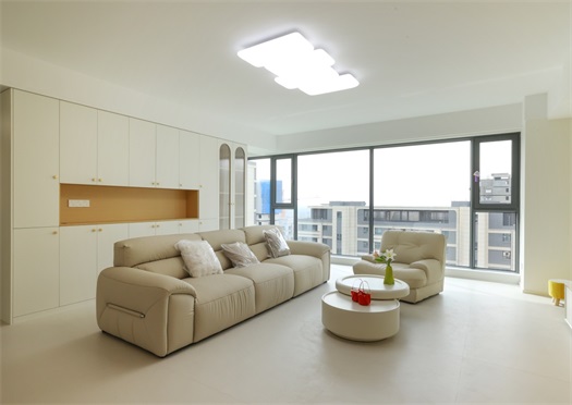 實景 | 萬錦公館143㎡奶油風(fēng)，藏進角落里的寫意自然，讓焦慮瞬間清零！